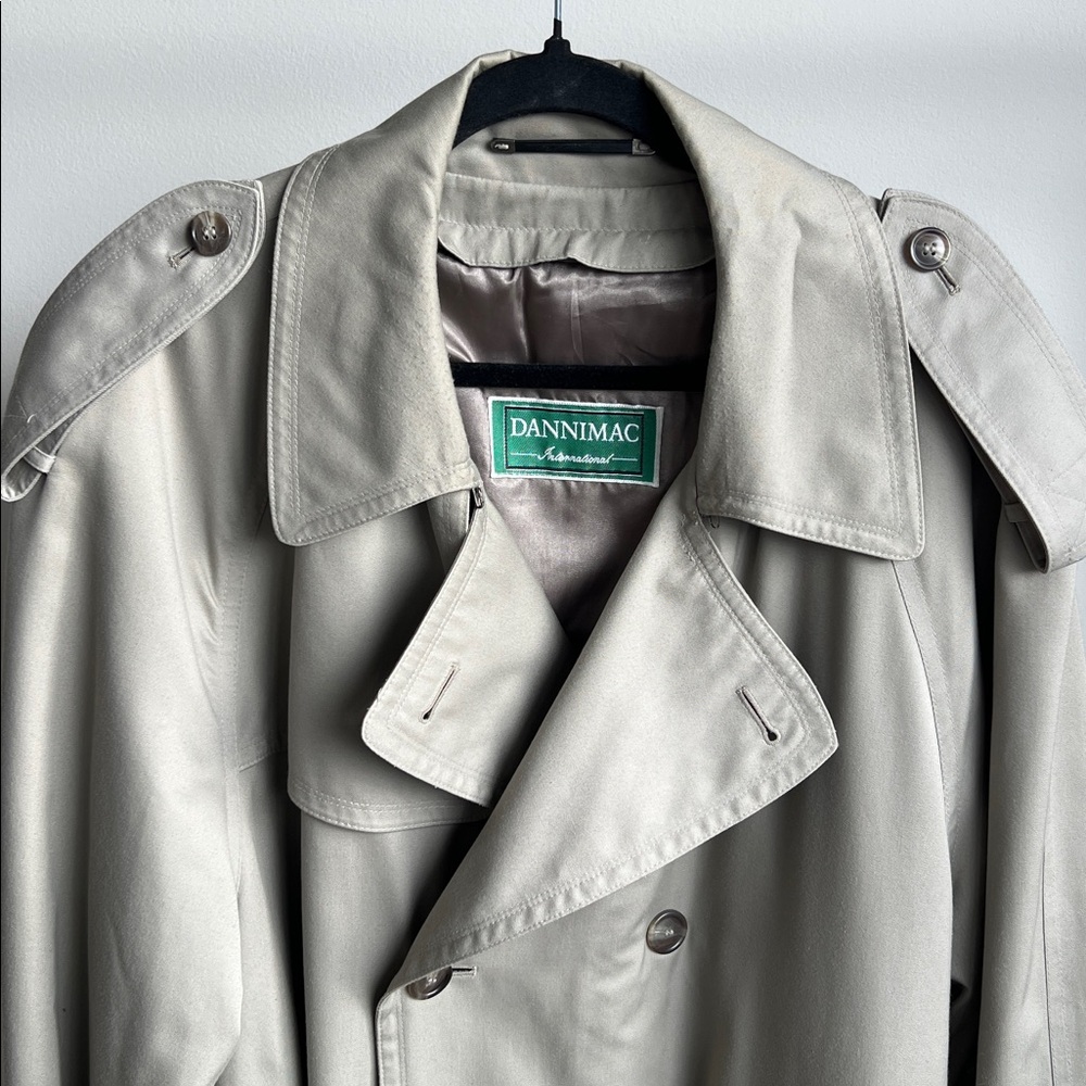 Vintage Classic Trench Coat